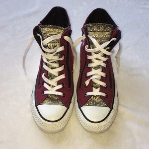 Custom high top converse chuck taylors
